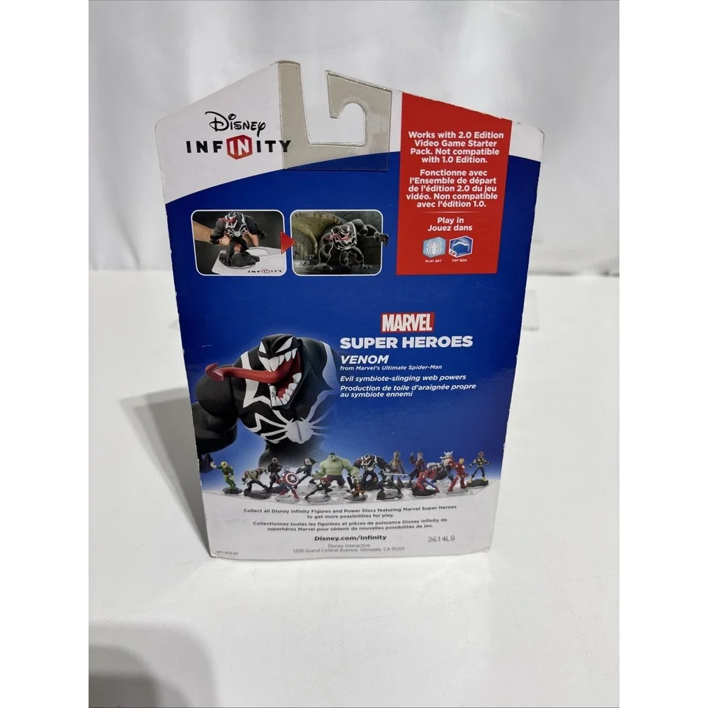 NEW Venom Disney Infinity 2.0‎ & 3.0 Marvel Figure Xbox One 360 Wii U PS3 & PS4